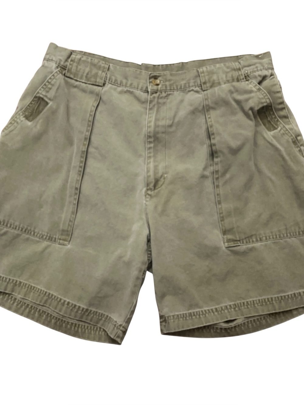 J.Peterman Company Shorts Mens Size 36 Utility Military Army Green Vintage